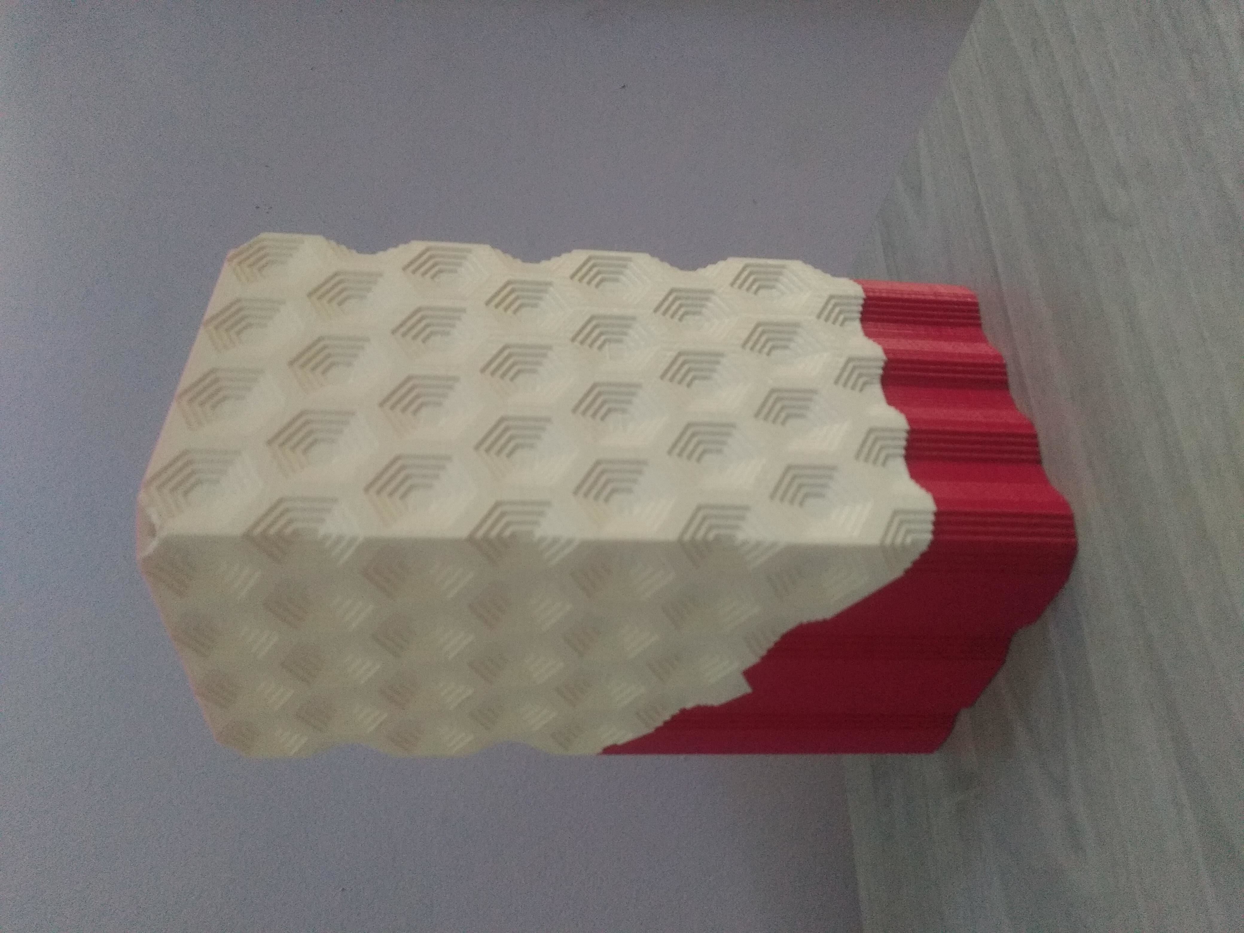 desk lamp hex  3D print model_7