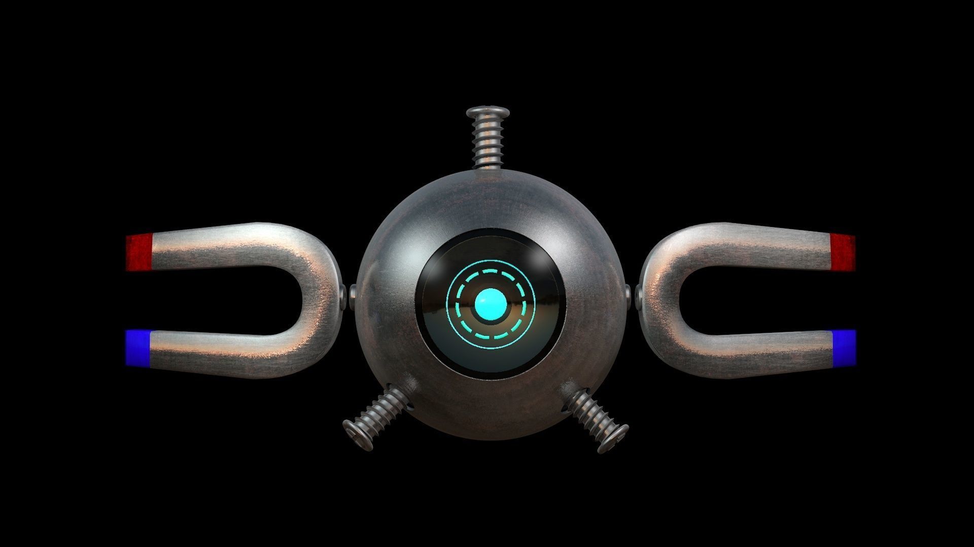 POKEMON MAGNEMITE 3D model_1