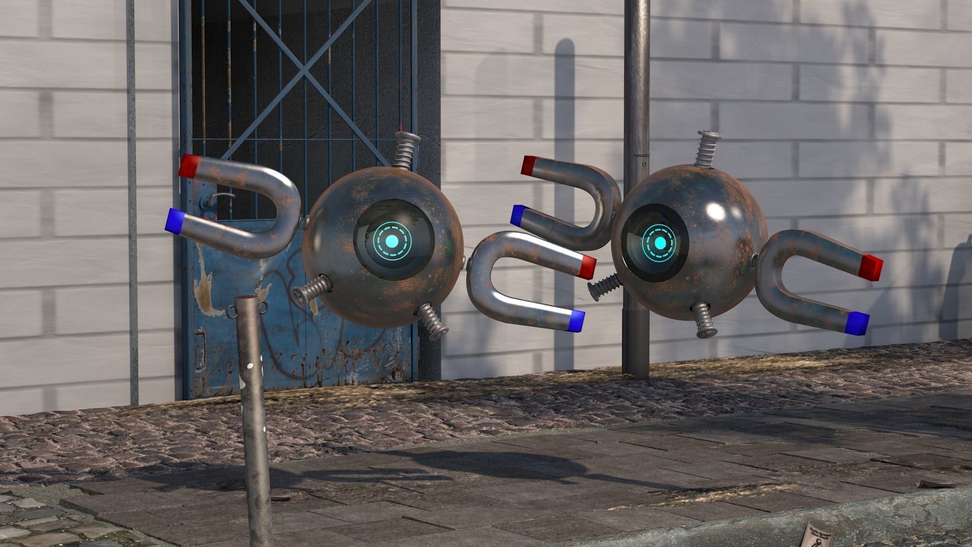 POKEMON MAGNEMITE 3D model_9