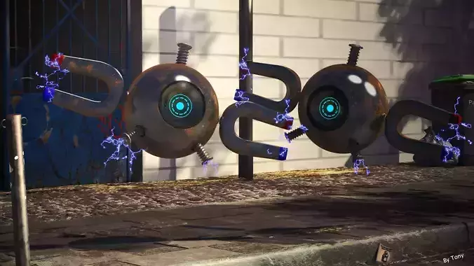 POKEMON MAGNEMITE 3D model