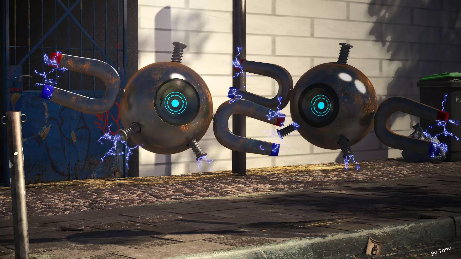 POKEMON MAGNEMITE 3D model_0