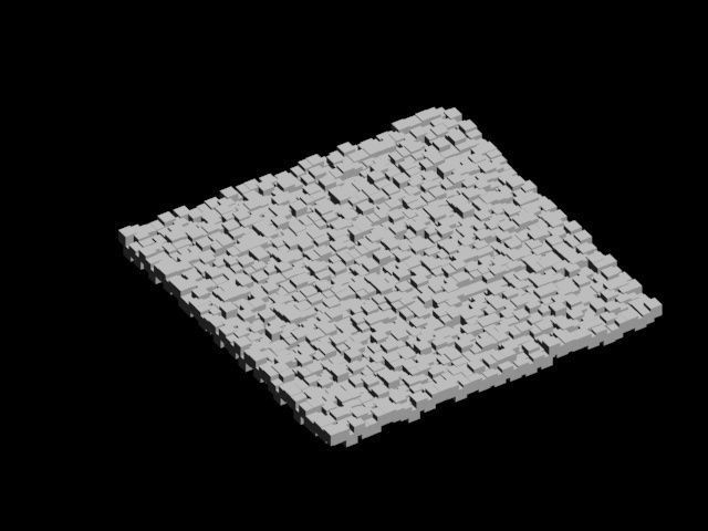 block surface  3D model_2