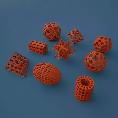 Standard geometric primitives 2 3D print model