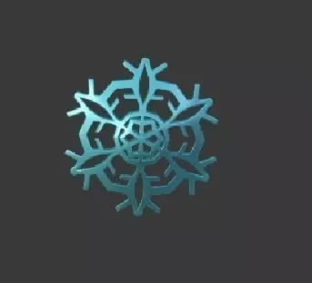 Snowflakes snowflake Free 3D print model_0
