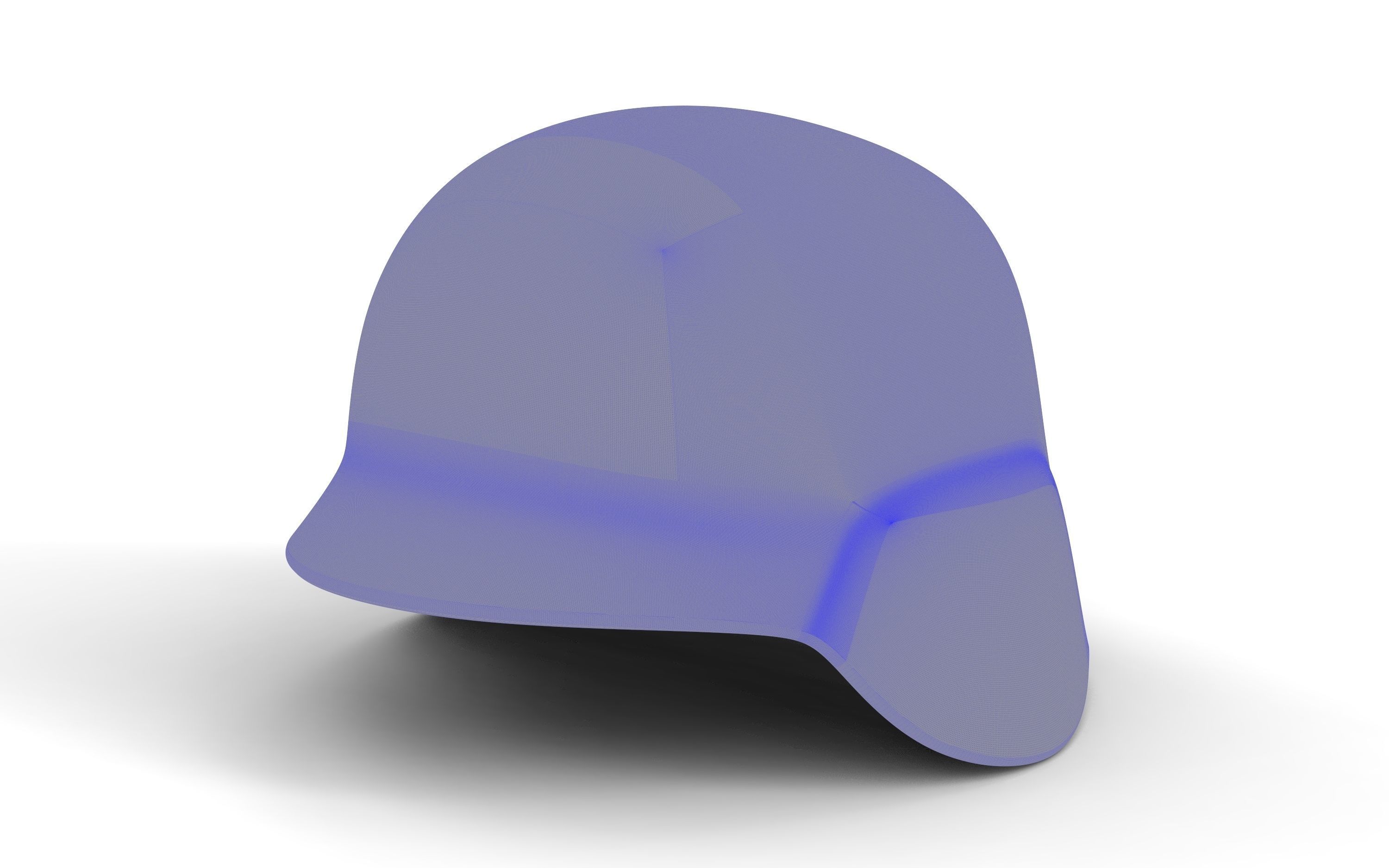 Military helmet 3D print model_5