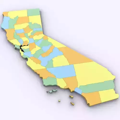 Map of California