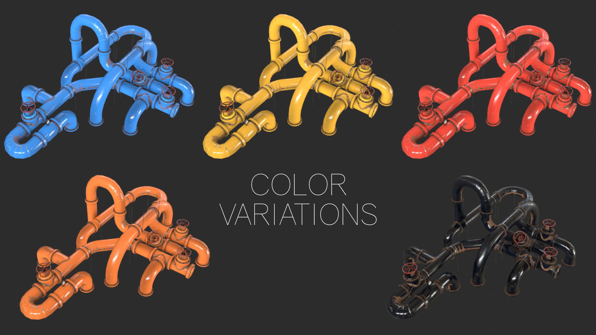 Pipes Modular Kit Collection _10