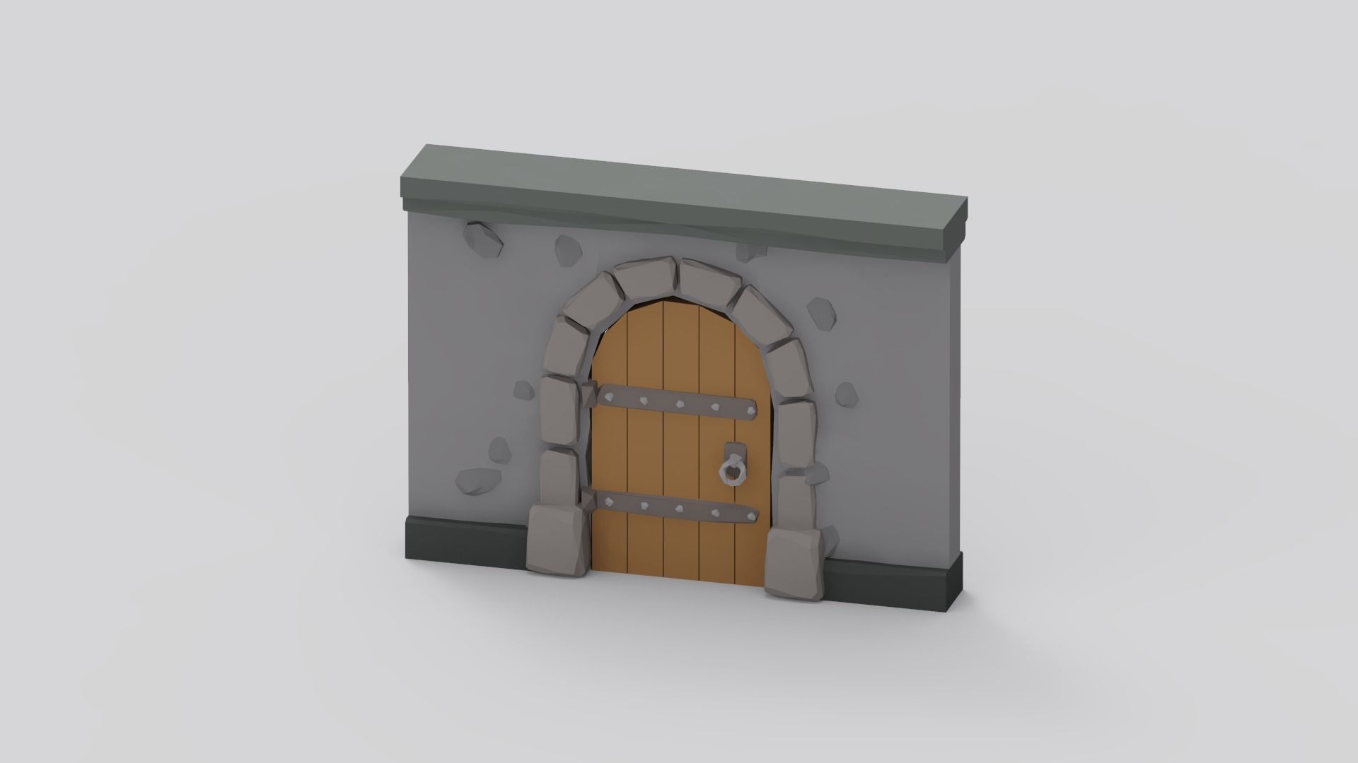 Dungeon Pack - 52 Assets Low-poly 3D model_22
