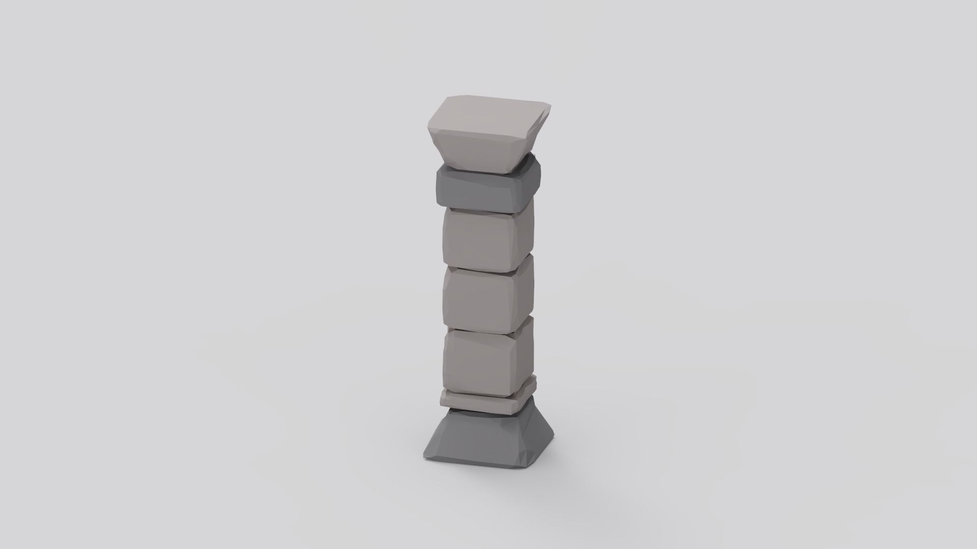 Dungeon Pack - 52 Assets Low-poly 3D model_33