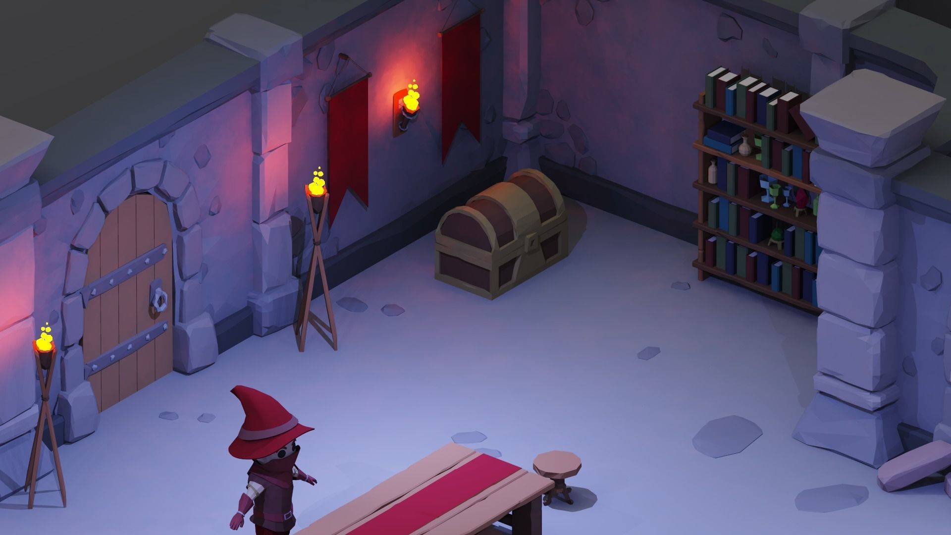 Dungeon Pack - 52 Assets Low-poly 3D model_7