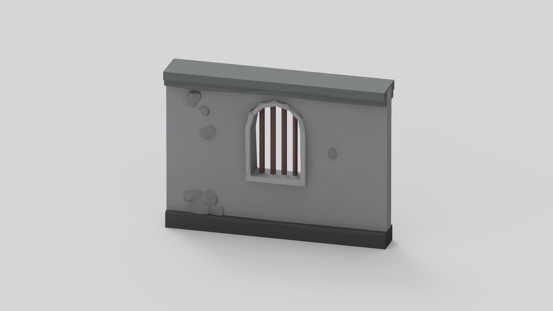 Dungeon Pack - 52 Assets Low-poly 3D model_18