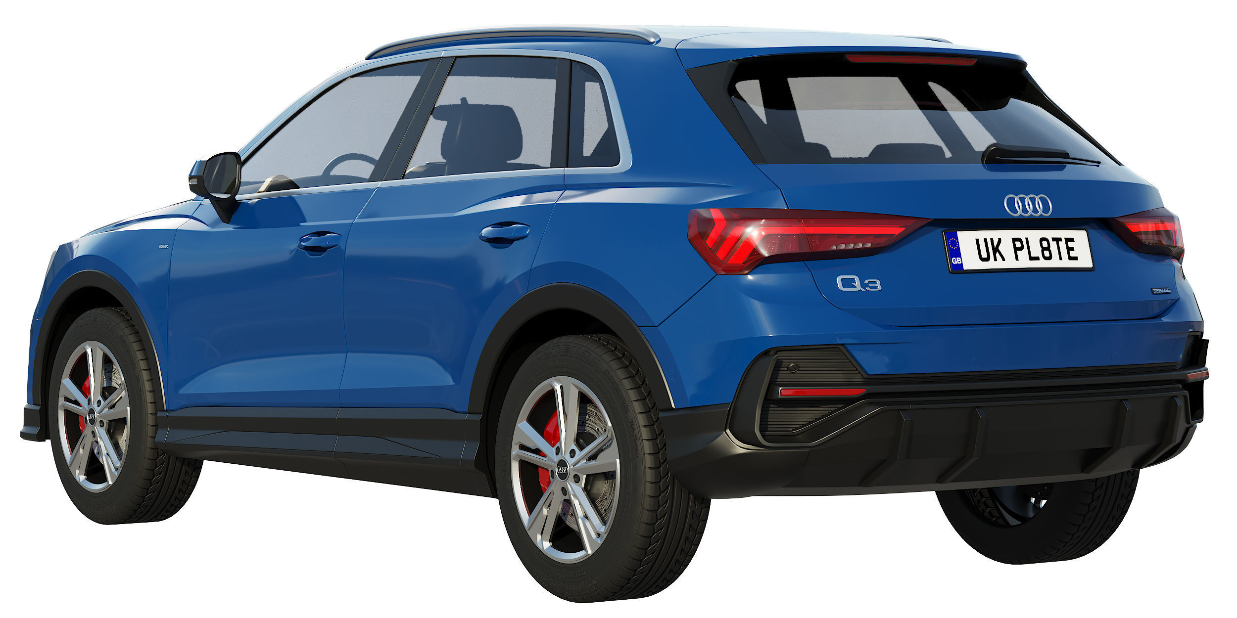 Audi Q3 2020 3D model_2
