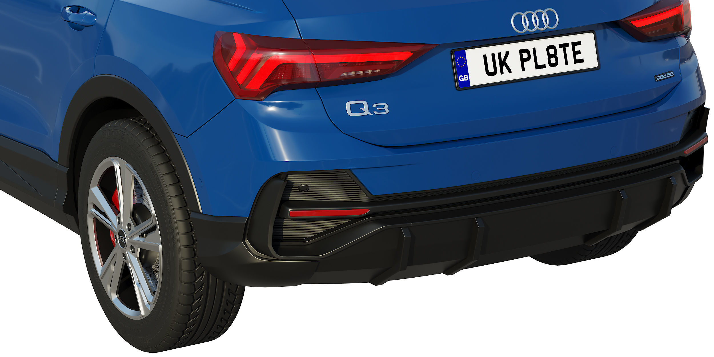 Audi Q3 2020 3D model_9