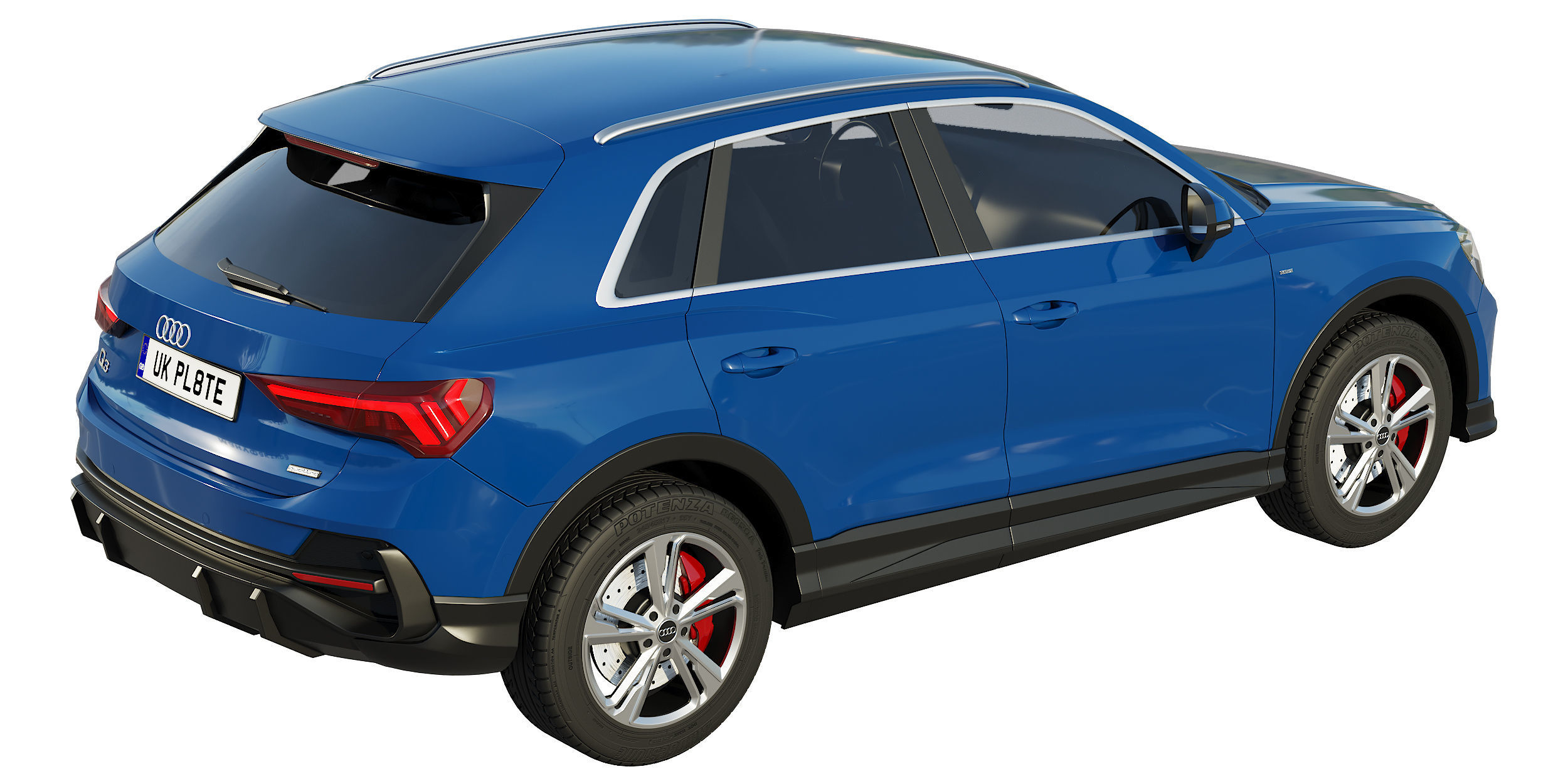 Audi Q3 2020 3D model_12