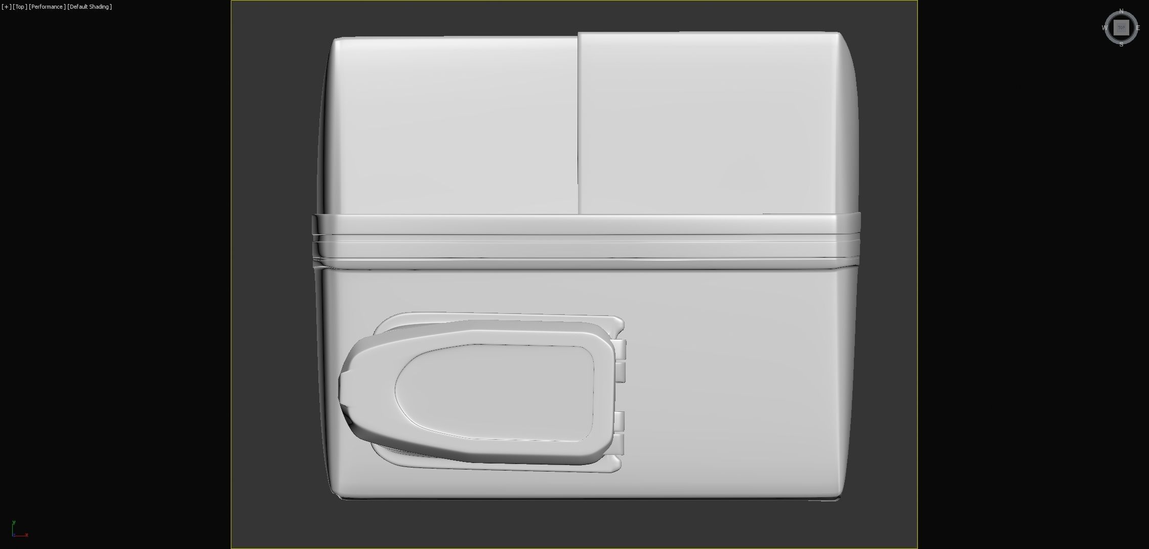 Juice Box 1L  Size  3D model_9