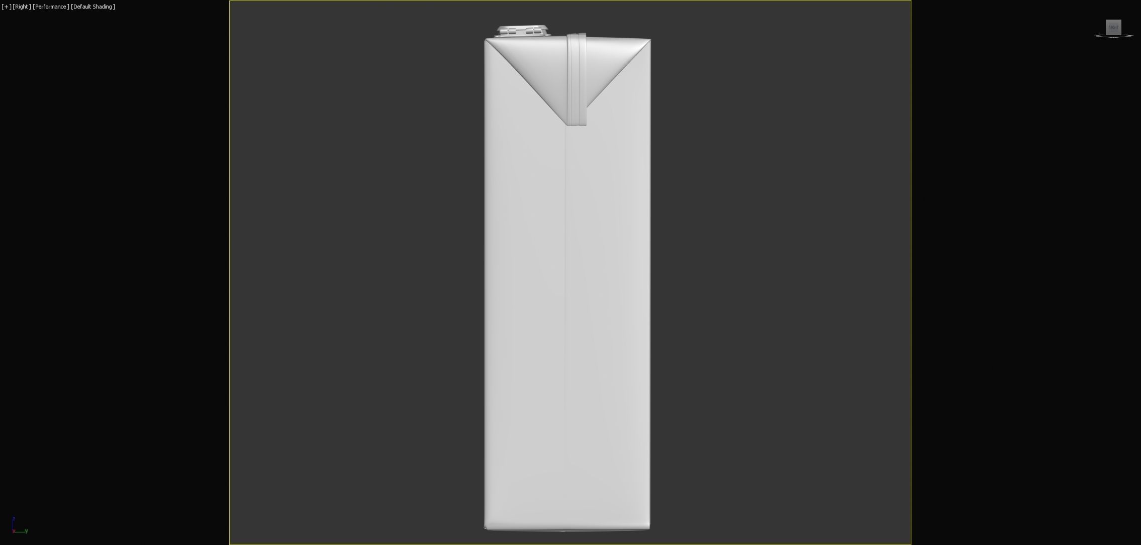 Juice Box 1L  Size  3D model_8