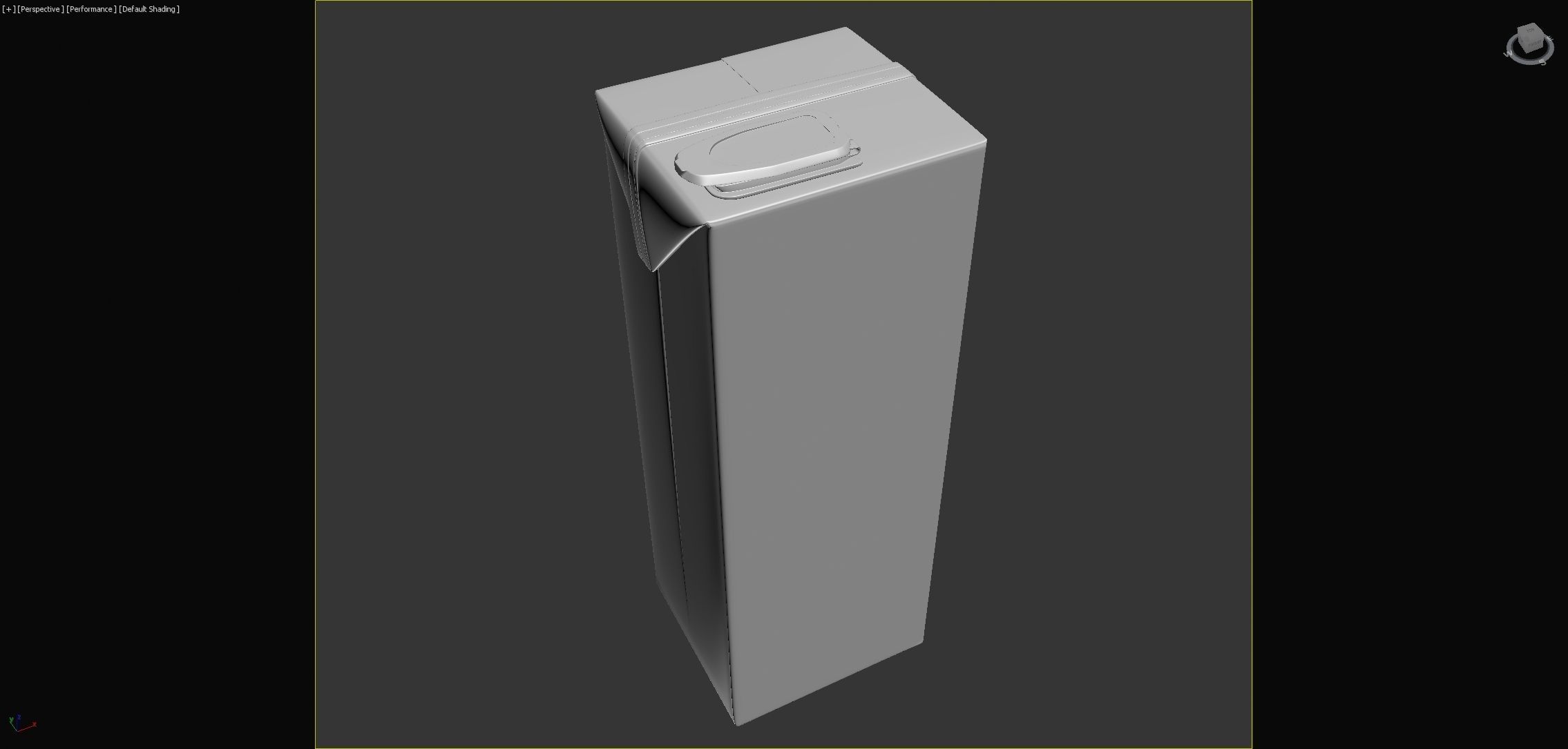Juice Box 1L  Size  3D model_13
