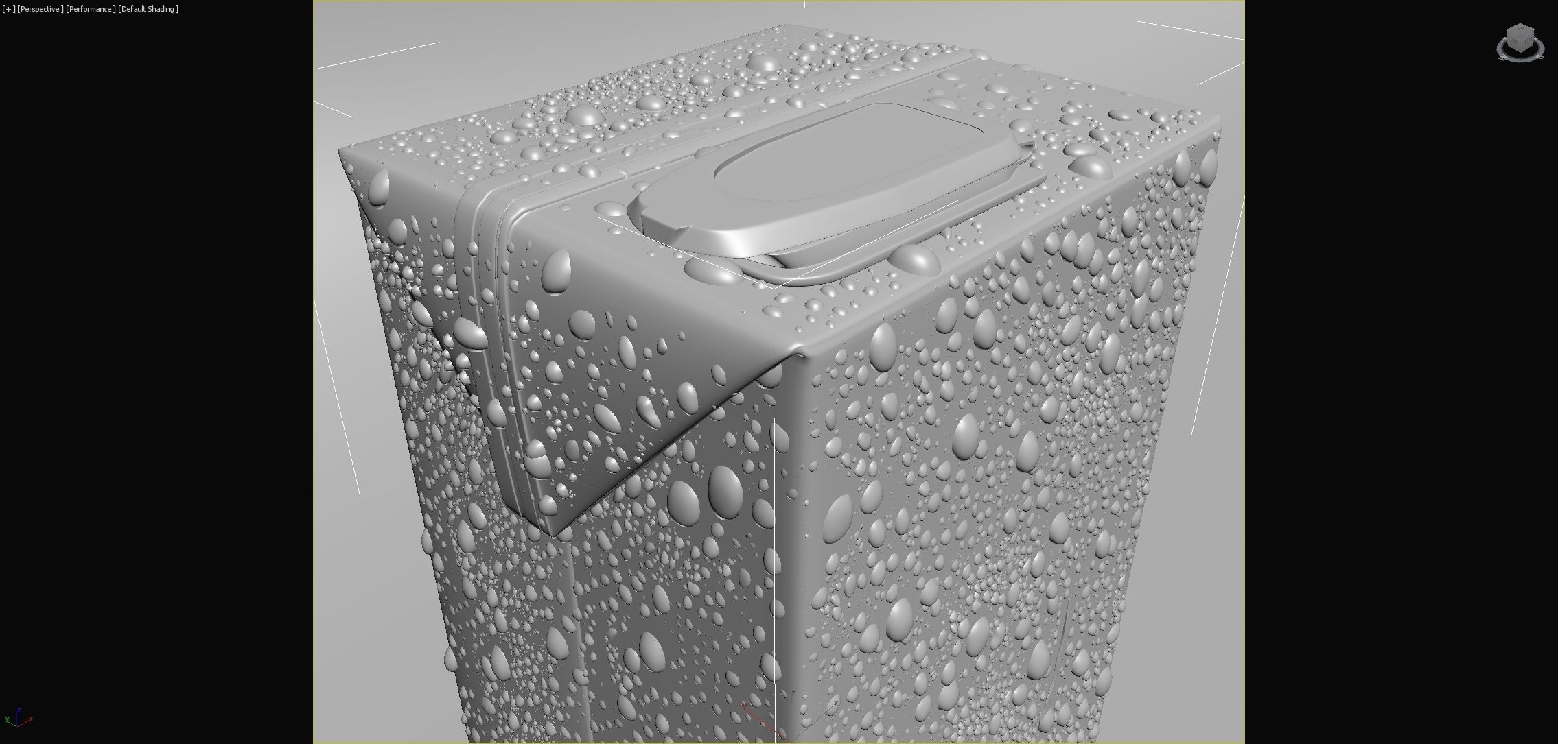 Juice Box 1L  Size  3D model_3