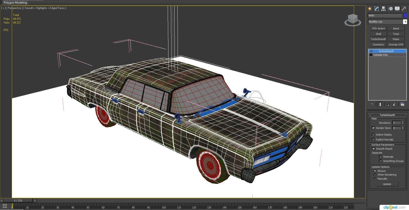 Chrysler imperial forest 3D model_13