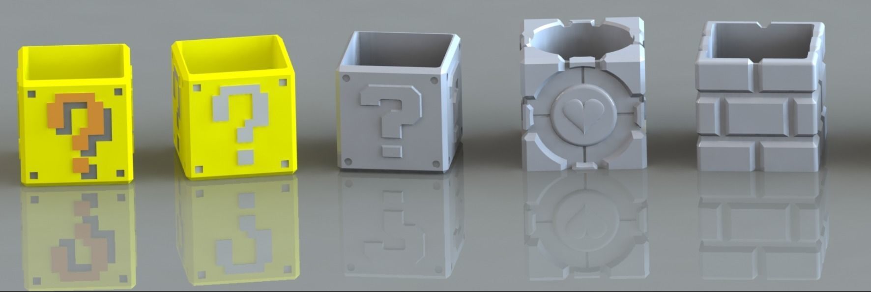 3D Printed 73  Flower pots for succulent plants  3D print model_19