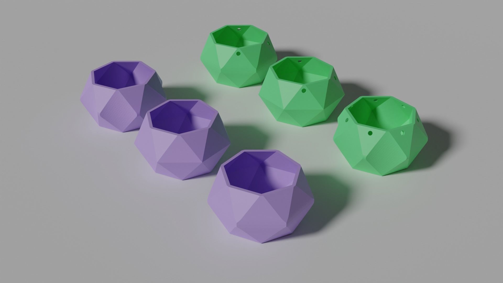 3D Printed 73  Flower pots for succulent plants  3D print model_13