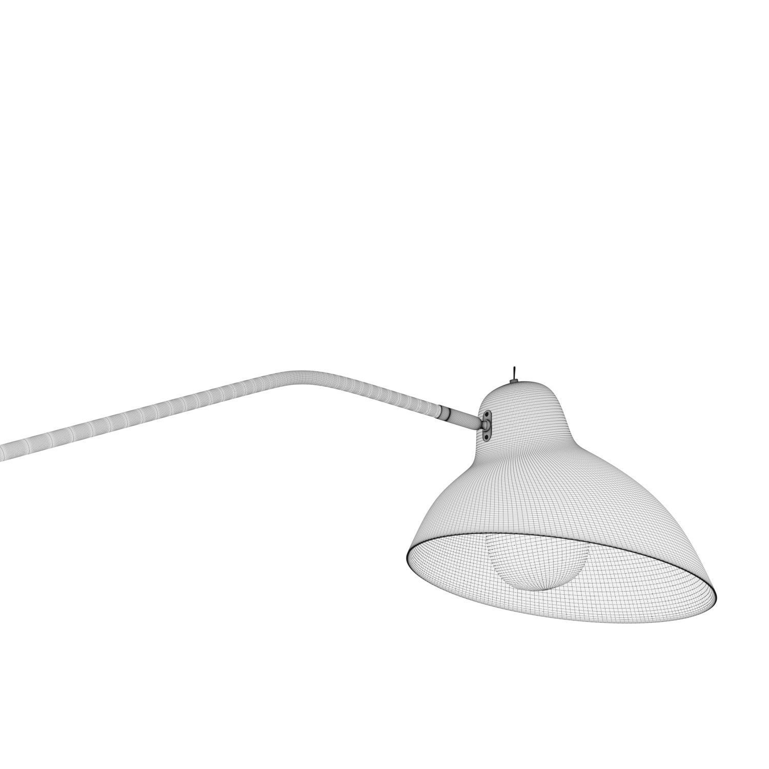 Demand wall lamp 3D model_4