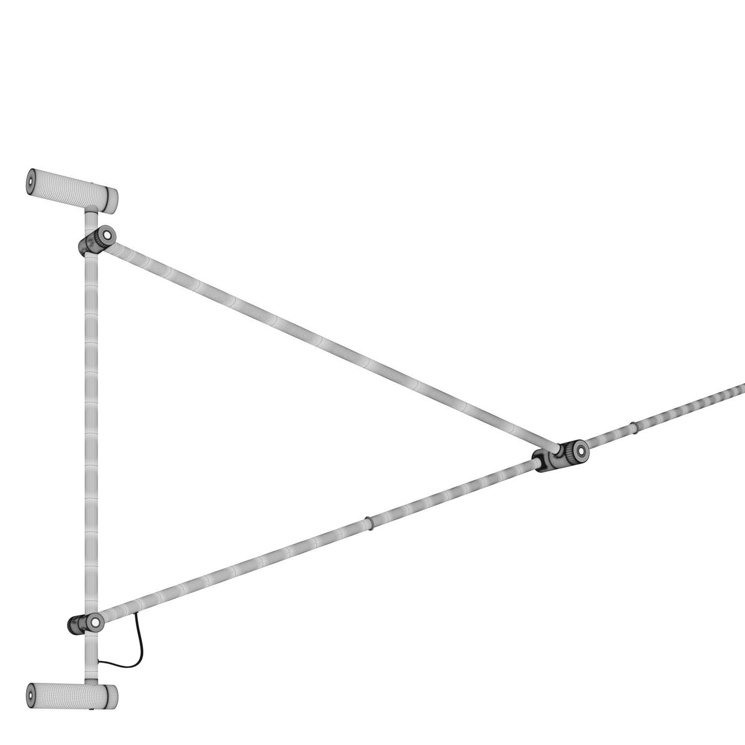 Demand wall lamp 3D model_6