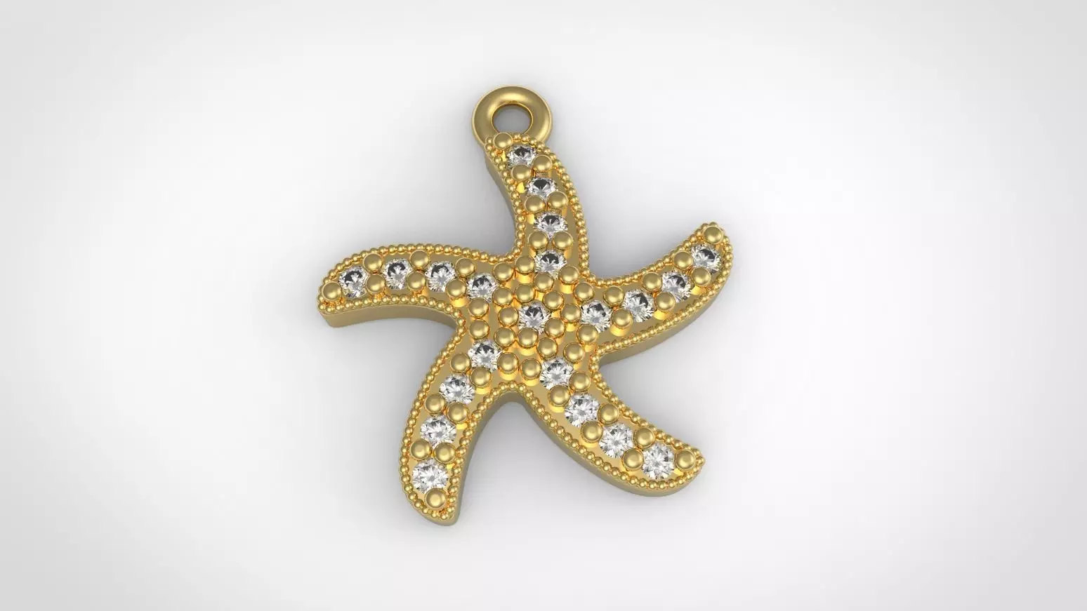 STAR PENDANT 3D print model