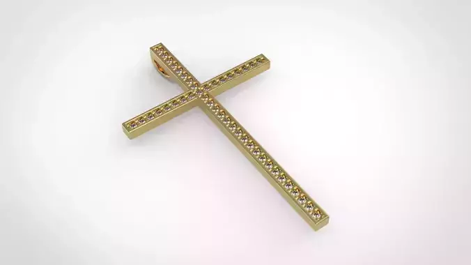 CROSS PENDANT 3D print model
