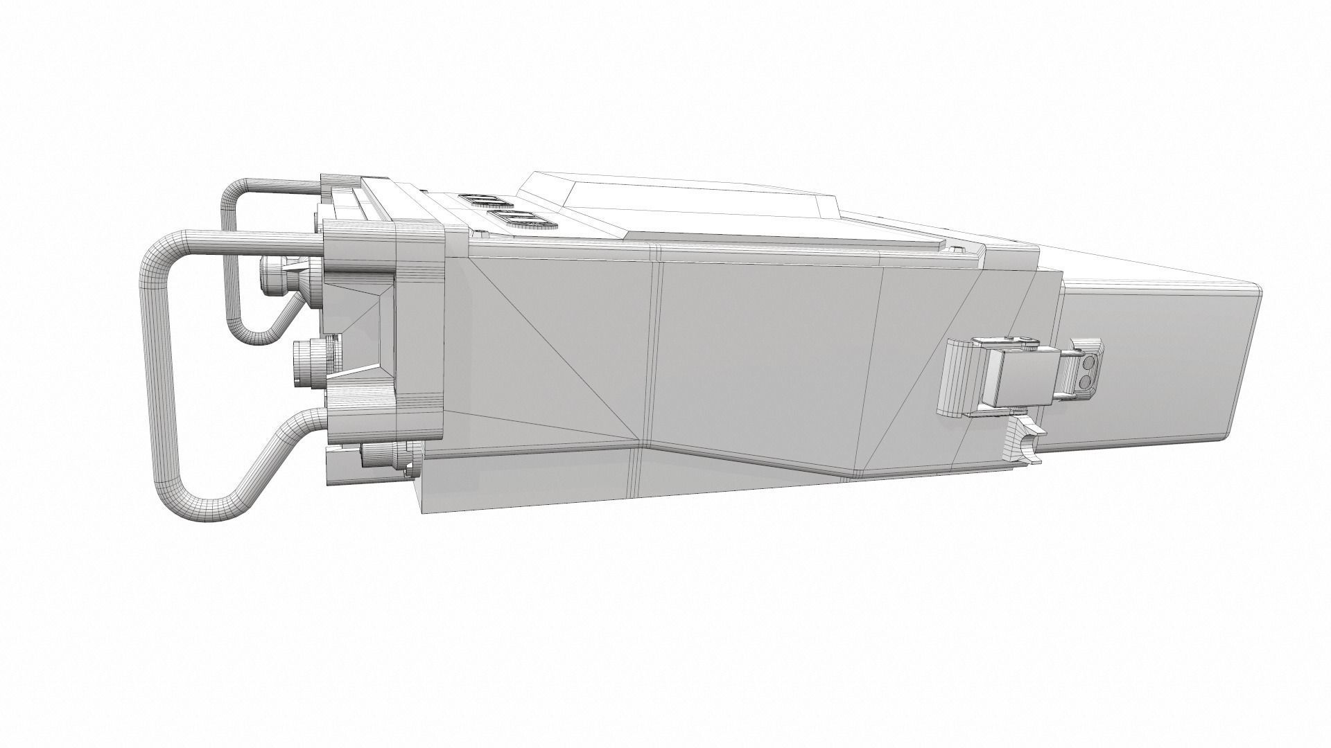Radio military AN PRC-117G 3D model_11