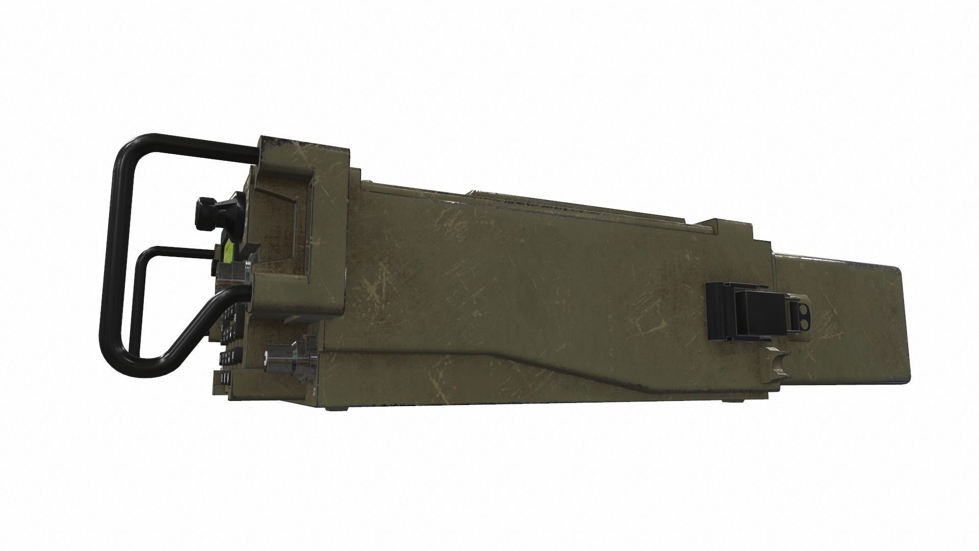 Radio military AN PRC-117G 3D model_2