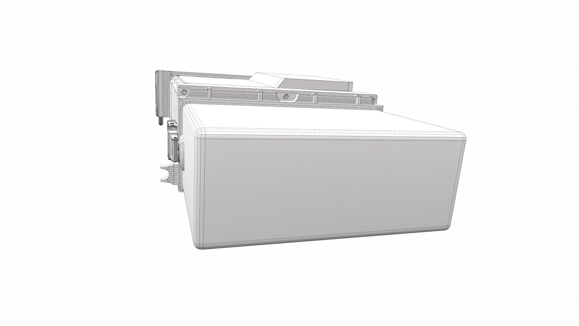 Radio military AN PRC-117G 3D model_12