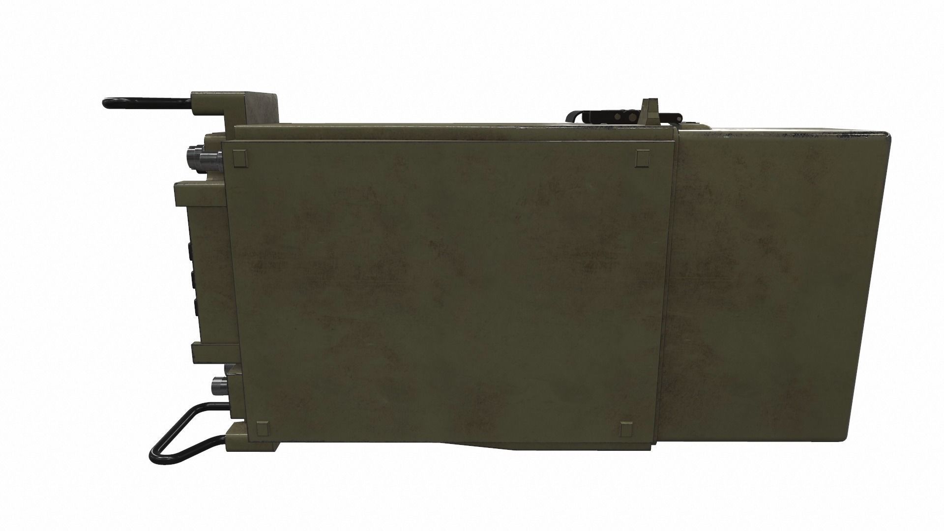 Radio military AN PRC-117G 3D model_5
