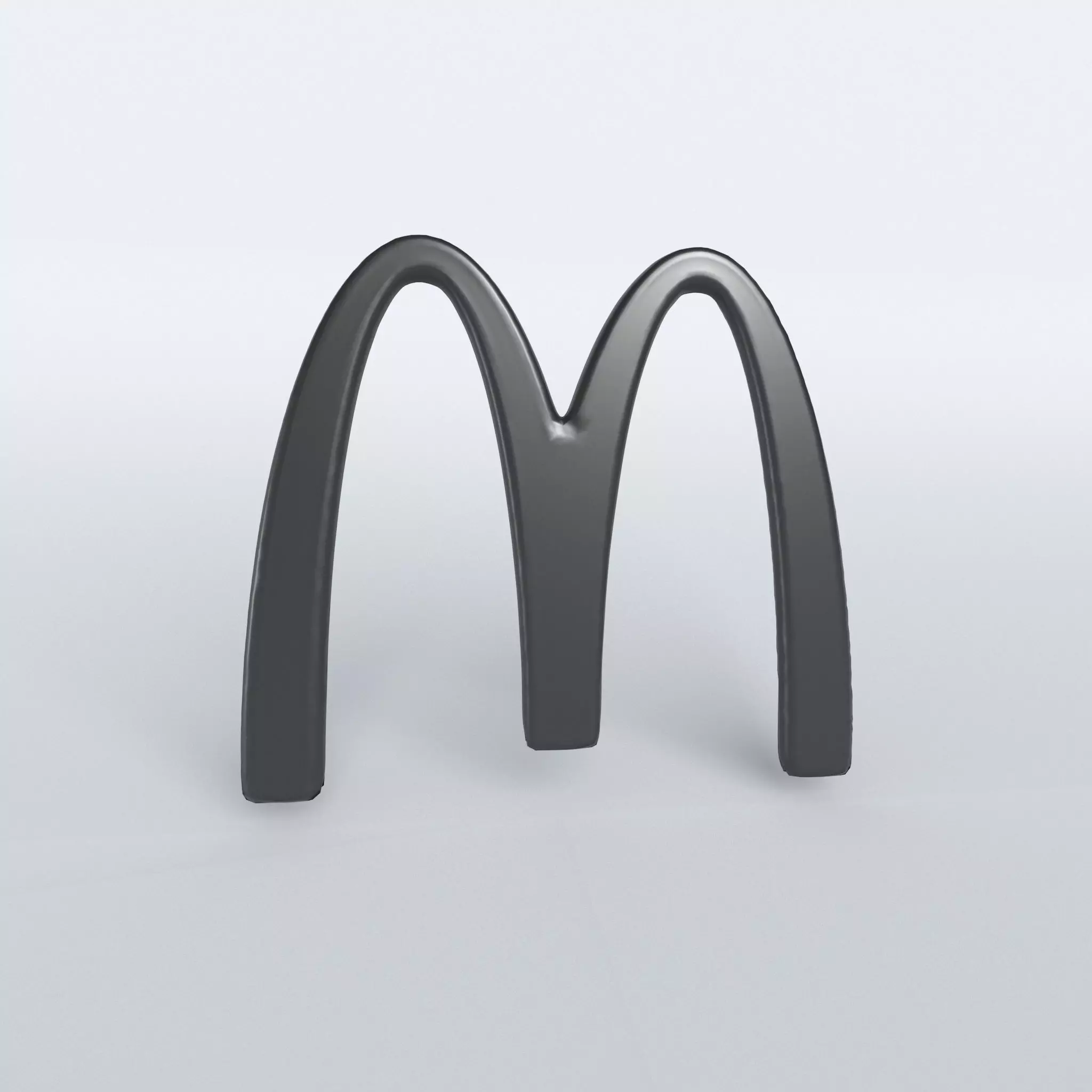 Mcdonald Logo 02 Free low-poly 3D model
