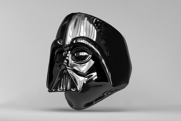 Ring of  Darth Vader - Created by movie Star Wars 3D print model_0