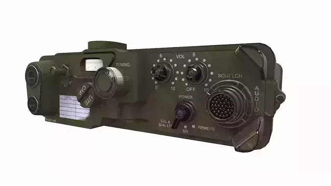 Radio military AN PRC-10 3D model