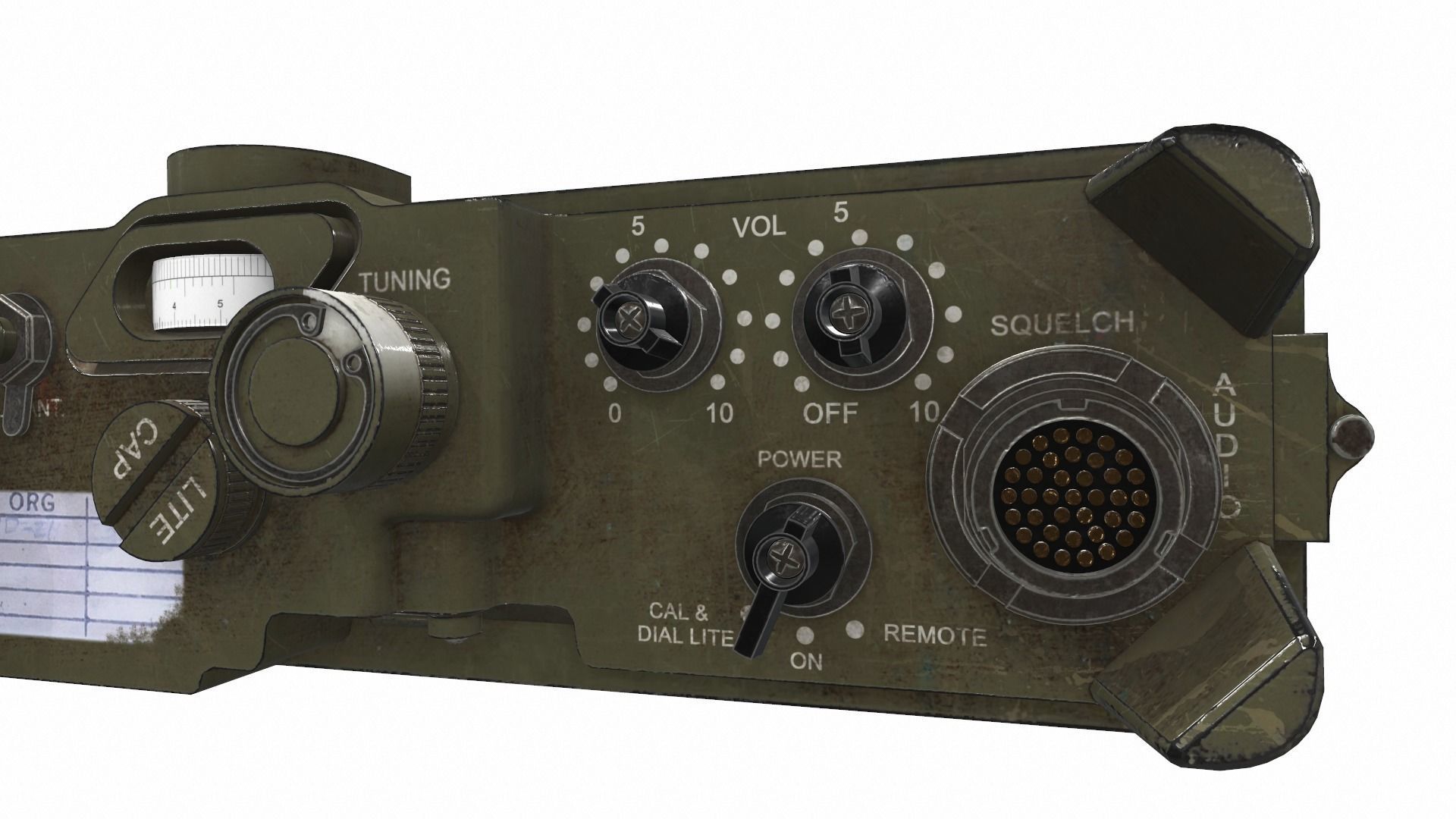 Radio military AN PRC-10 3D model | CGTrader