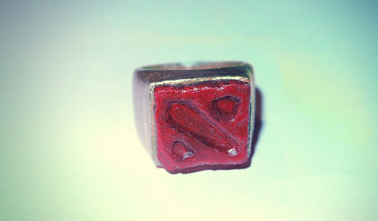 Ring for a Dota players 3D print model_3