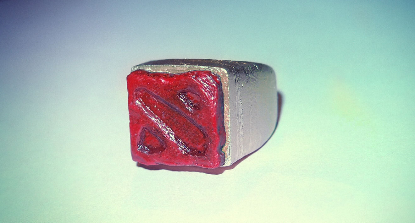 Ring for a Dota players 3D print model_1