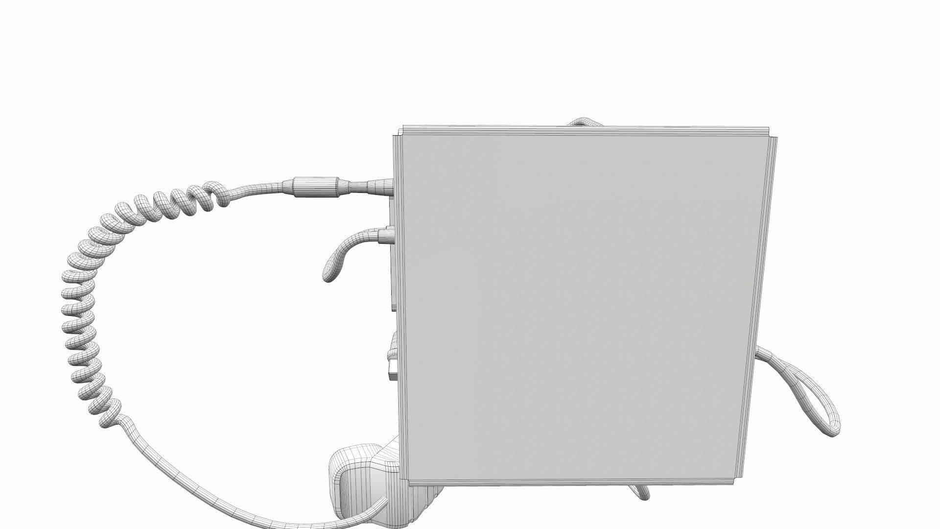 Radio military AN PRC-2082 tactical unit 3D model_22