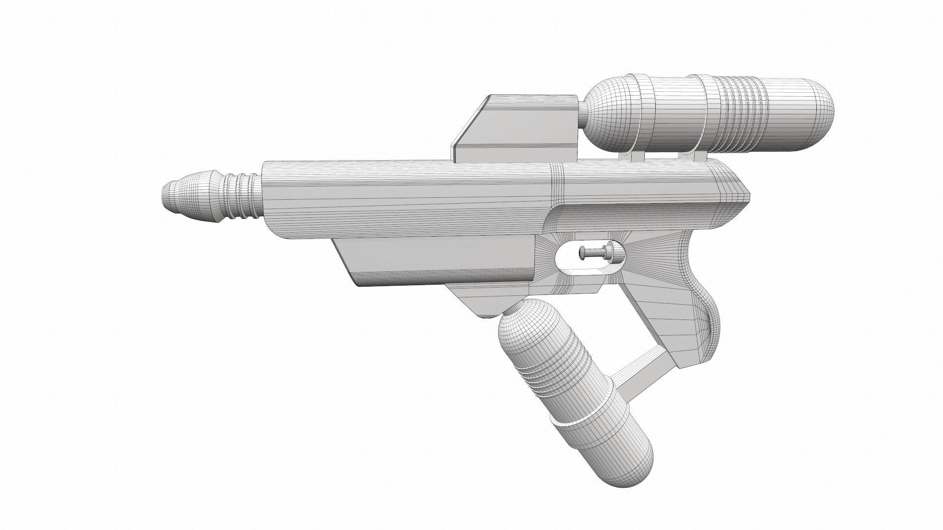 Toy water gun 1 3D model_6