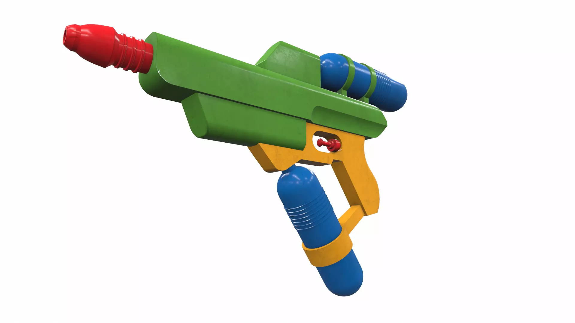 Toy water gun 1 3D model_0