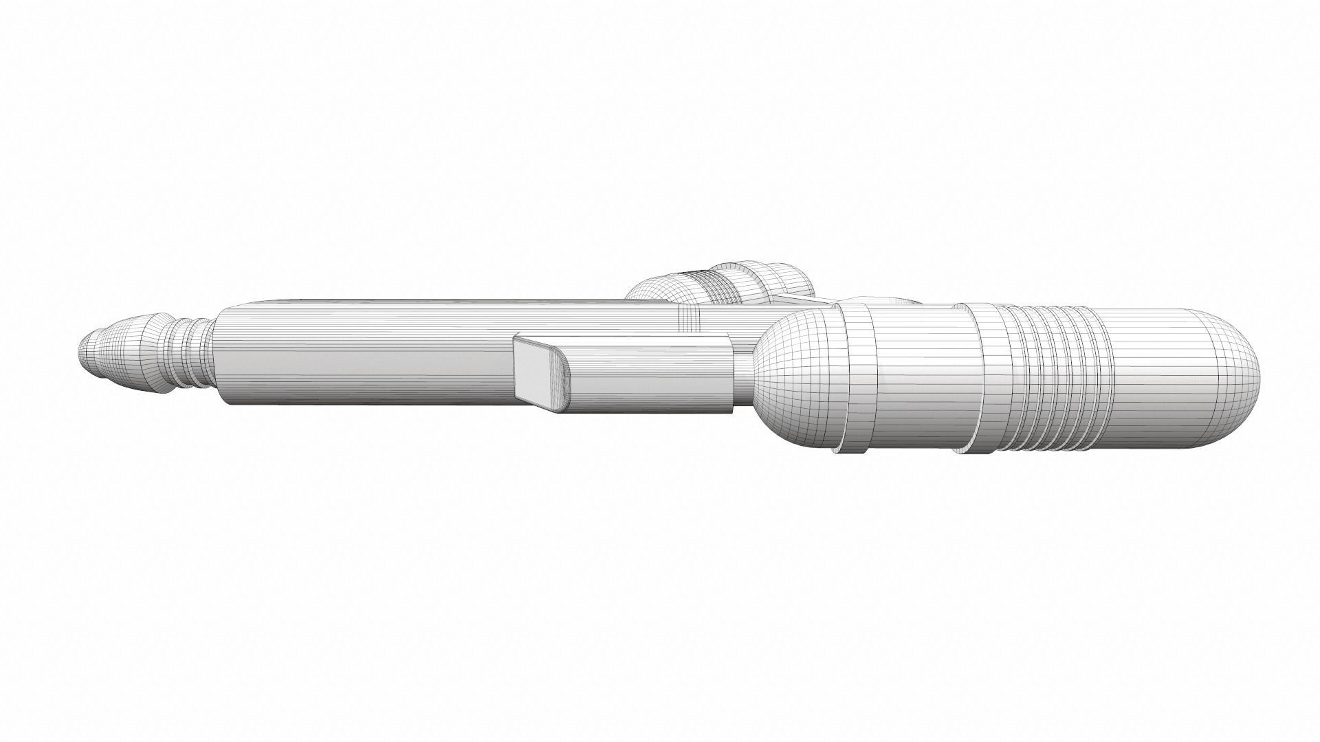 Toy water gun 1 3D model_9