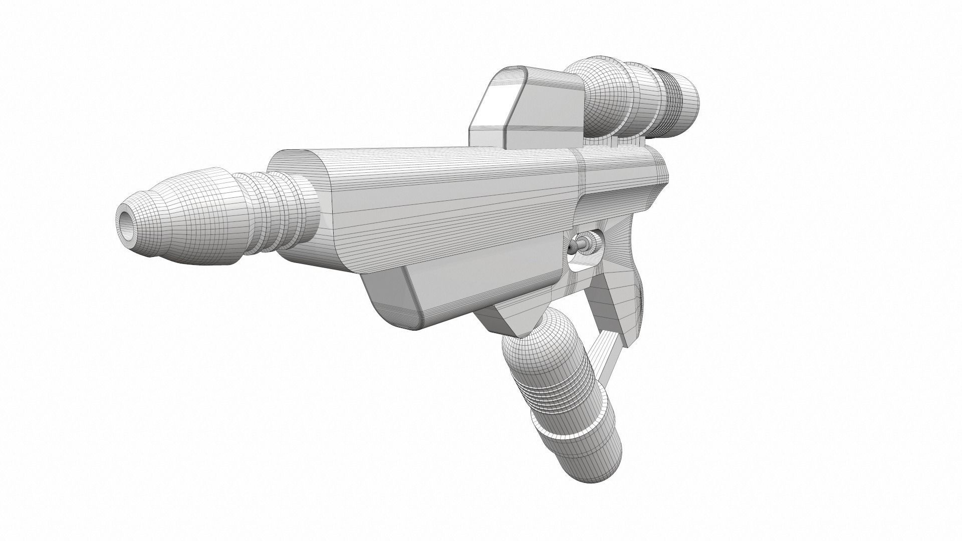Toy water gun 1 3D model_5