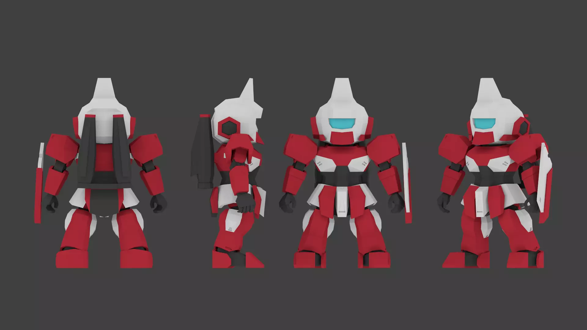 Super Mecha 19 - Rikebi of Code Name RK3BI - 3D Print Ready 3D print model_0