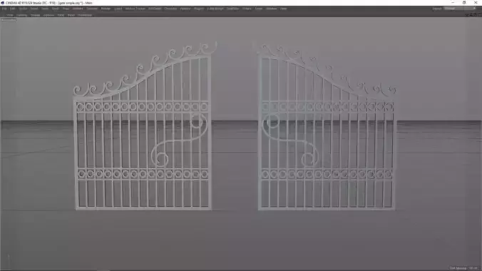 simple gate