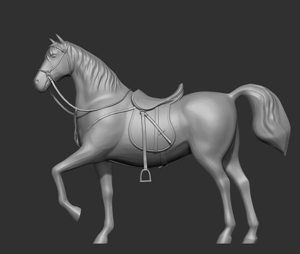 Horse 3D print model