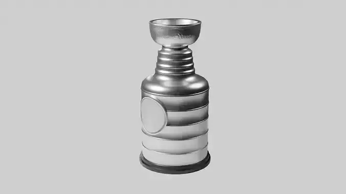 Miniature Stanley Cup Custom Low-poly 3D model