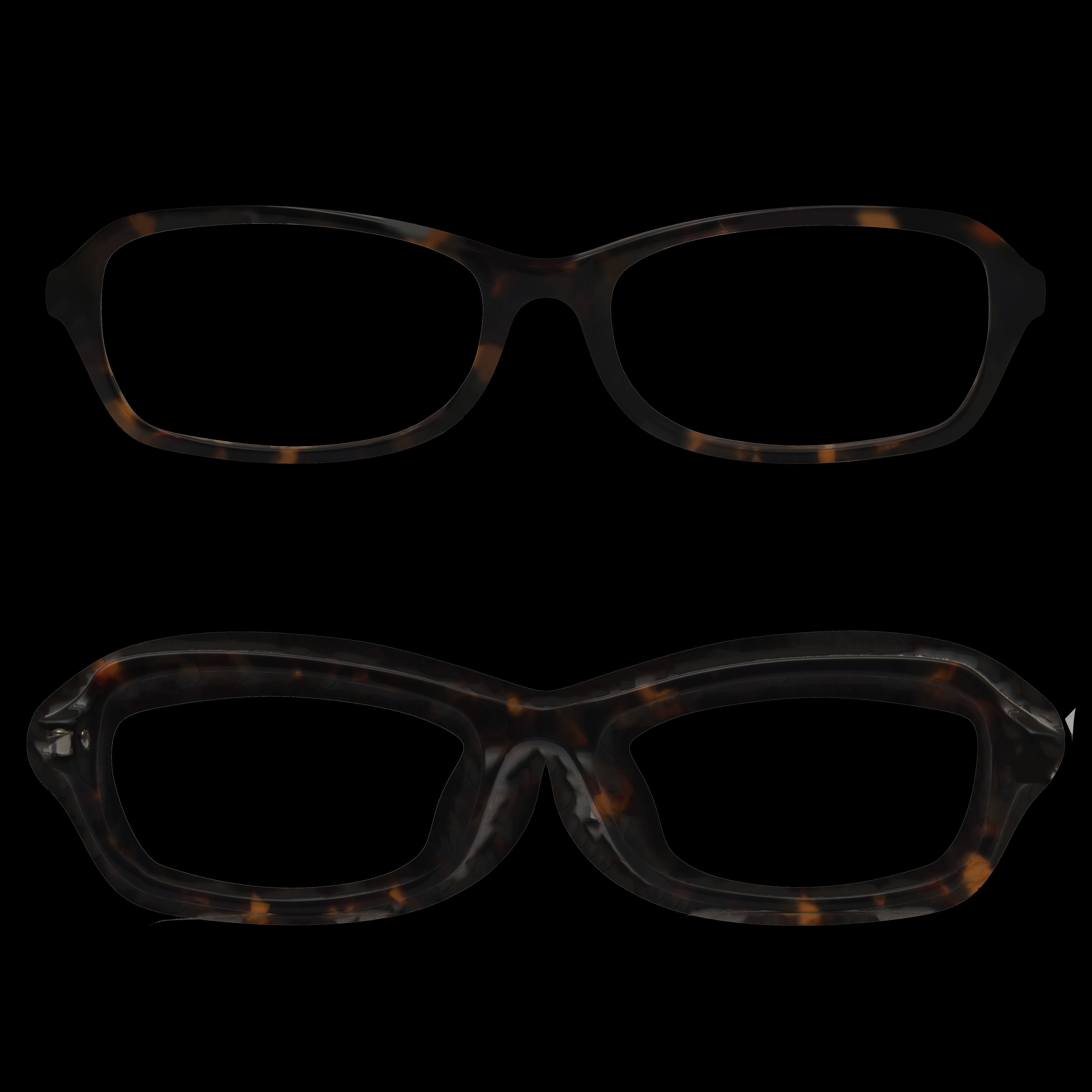Eyeglasses for Men and Women 3D print model_12