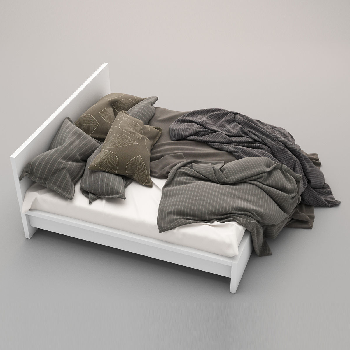Bed collection 16 3D model_9